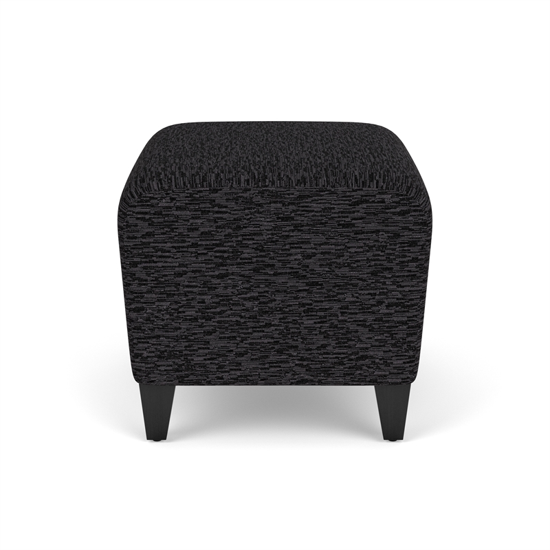 Lesro Ravenna Lounge Reception Ottoman in Black