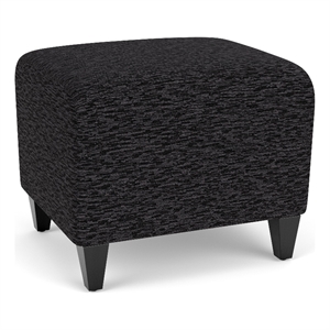 Lesro Ravenna Lounge Reception Ottoman in Black