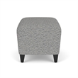 Lesro Ravenna Lounge Reception Ottoman in Gray