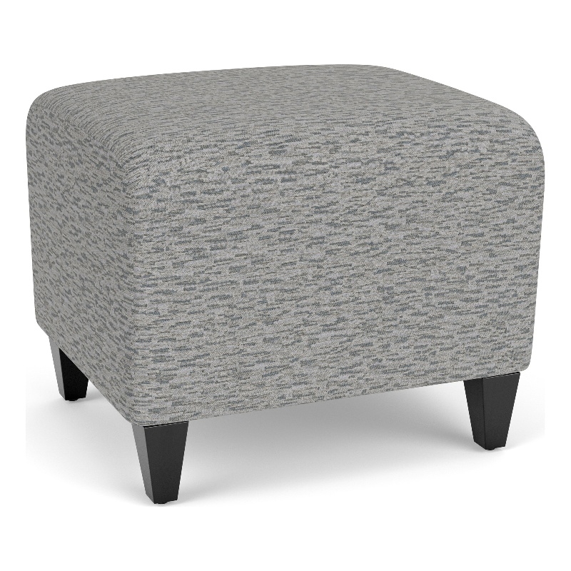 Lesro Ravenna Lounge Reception Ottoman in Gray