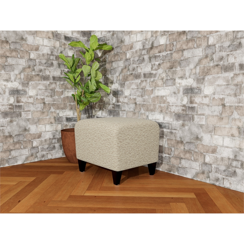 Lesro Ravenna Lounge Reception Ottoman in Beige
