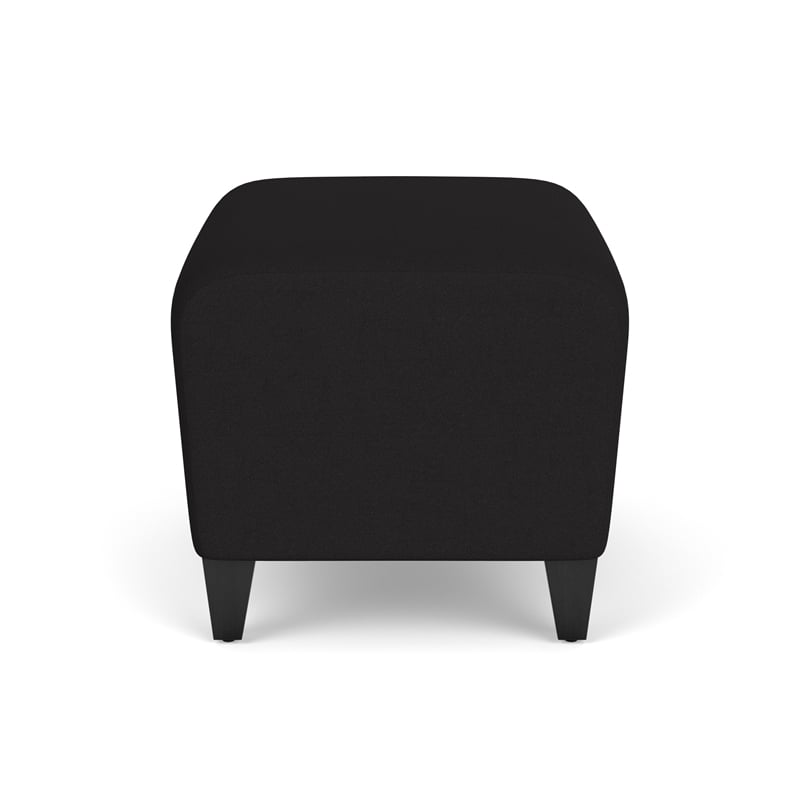 Lesro Ravenna Lounge Reception Ottoman in Black