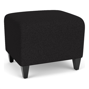 Lesro Ravenna Lounge Reception Ottoman in Black