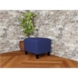 Lesro Ravenna Lounge Reception Ottoman in Blue