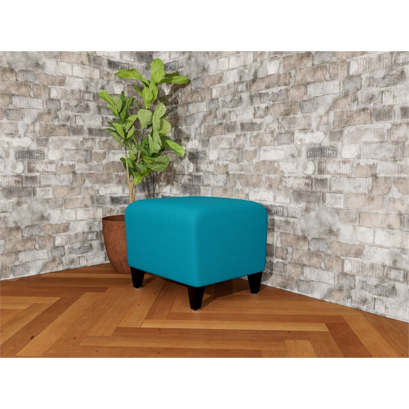 Lesro Ravenna Lounge Reception Ottoman in Teal