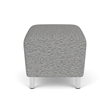 Lesro Ravenna Lounge Reception Ottoman in Gray