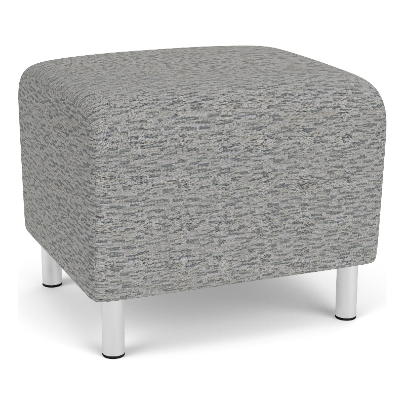 Lesro Ravenna Lounge Reception Ottoman in Gray