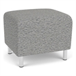 Lesro Ravenna Lounge Reception Ottoman in Gray