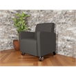 Lesro Ravenna Lounge Reception Guest Chair in Gray