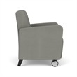 Lesro Ravenna Lounge Reception Guest Chair in Gray