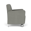 Lesro Ravenna Lounge Reception Guest Chair in Gray