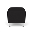 Lesro Ravenna Lounge Reception Ottoman in Black