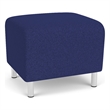 Lesro Ravenna Lounge Reception Ottoman in Blue