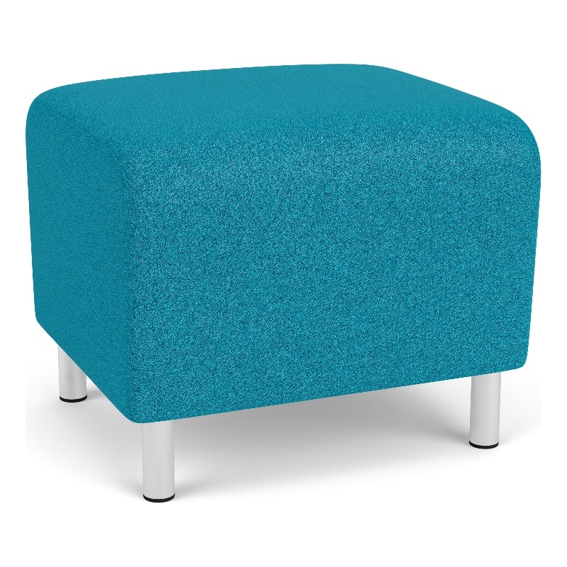 Lesro Ravenna Lounge Reception Ottoman in Teal