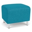 Lesro Ravenna Lounge Reception Ottoman in Teal