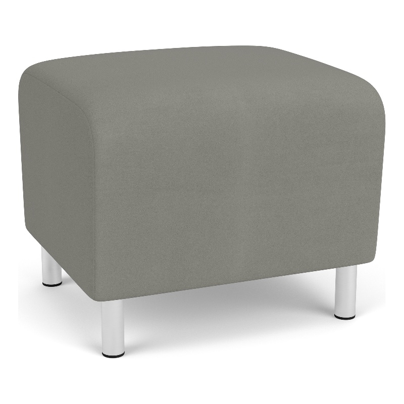 Lesro Ravenna Lounge Reception Ottoman in Gray