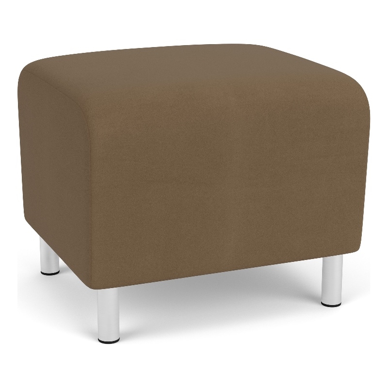 Lesro Ravenna Lounge Reception Ottoman in Brown