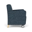 Lesro Ravenna Lounge Reception Guest Chair in Blue