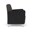 Lesro Ravenna Lounge Reception Guest Chair in Gray