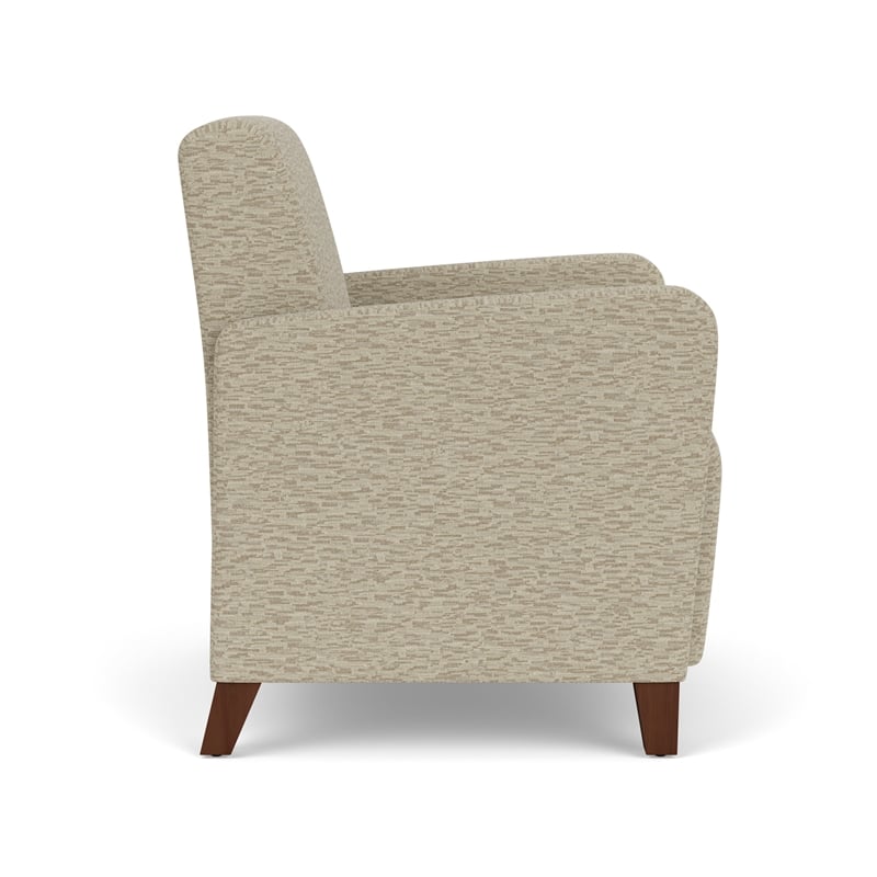 Lesro Ravenna Lounge Reception Guest Chair in Beige