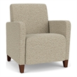 Lesro Ravenna Lounge Reception Guest Chair in Beige