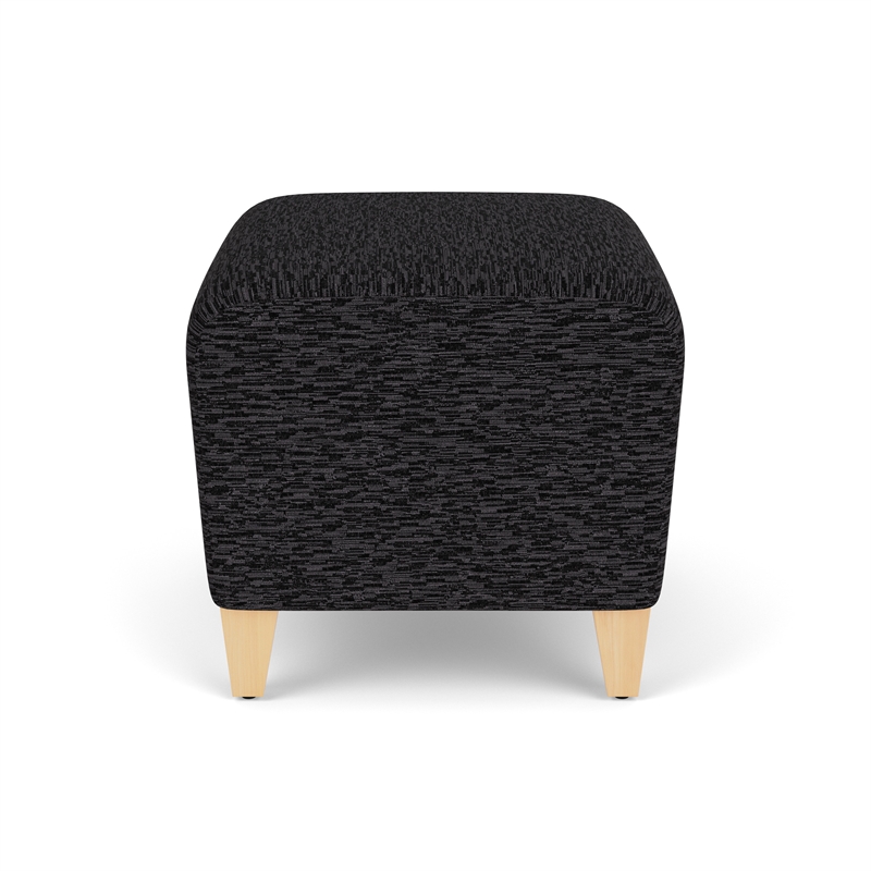 Lesro Ravenna Lounge Reception Ottoman in Black