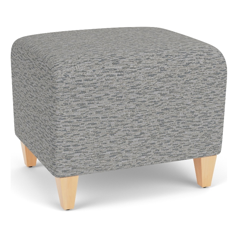 Lesro Ravenna Lounge Reception Ottoman in Gray
