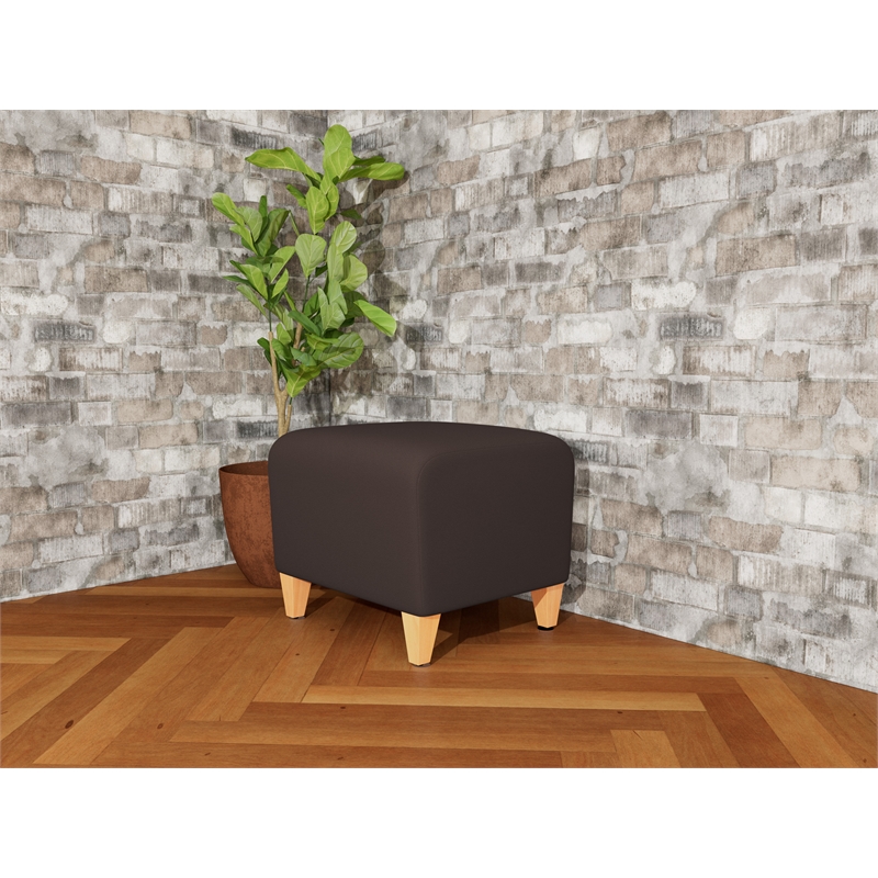 Lesro Ravenna Lounge Reception Ottoman in Brown