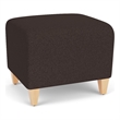 Lesro Ravenna Lounge Reception Ottoman in Brown