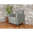 Lesro Ravenna Lounge Reception Guest Chair in Gray