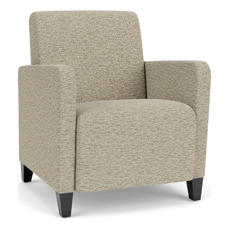 Lesro Ravenna Lounge Reception Guest Chair in Beige