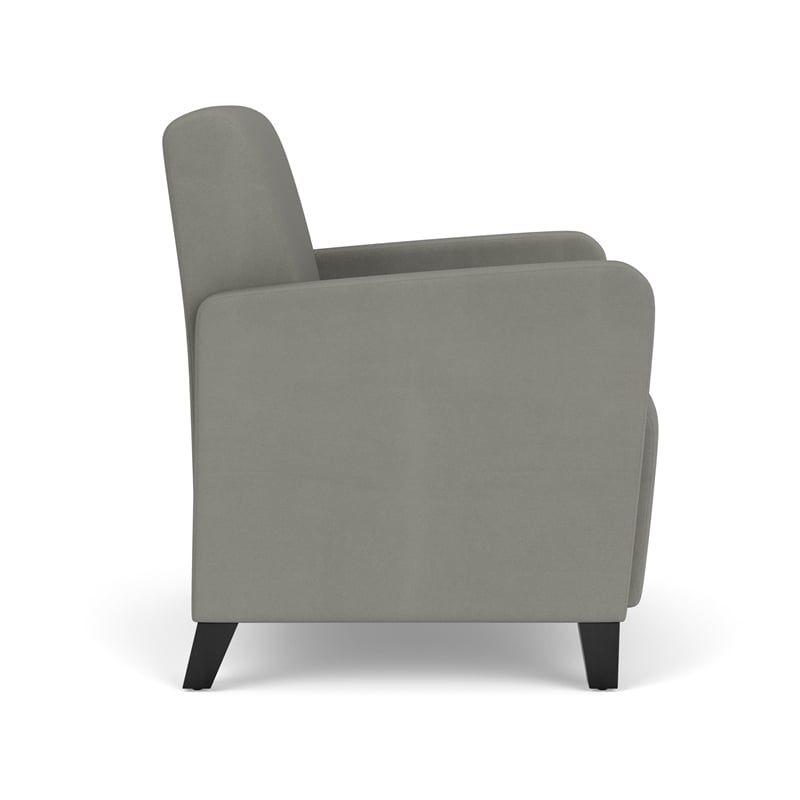 Lesro Ravenna Lounge Reception Guest Chair in Gray