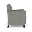 Lesro Ravenna Lounge Reception Guest Chair in Gray