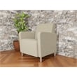 Lesro Ravenna Lounge Reception Guest Chair in Beige