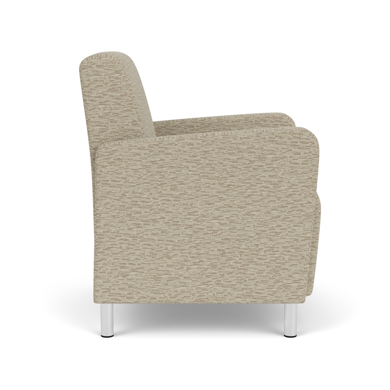 Lesro Ravenna Lounge Reception Guest Chair in Beige