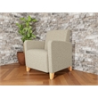 Lesro Ravenna Lounge Reception Guest Chair in Beige