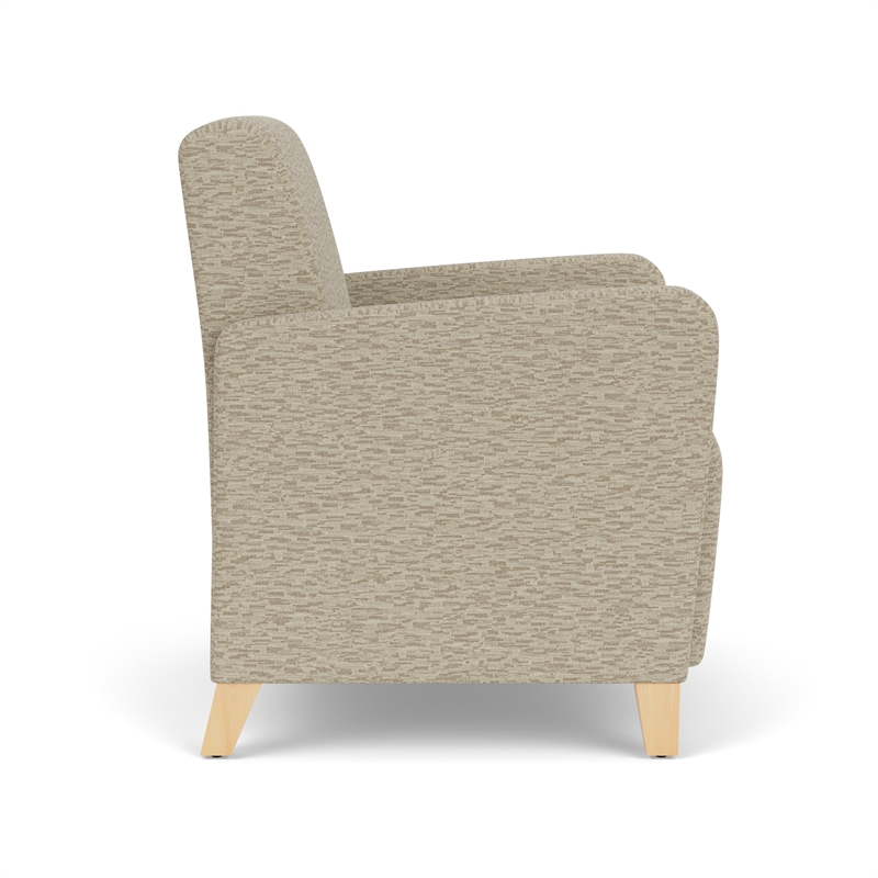 Lesro Ravenna Lounge Reception Guest Chair in Beige