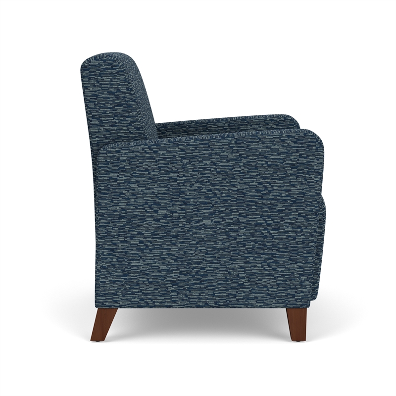 Lesro Ravenna Lounge Reception Guest Chair in Blue