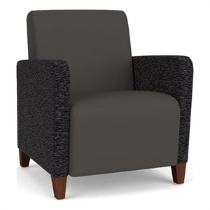 Lesro Ravenna Lounge Reception Guest Chair in Gray