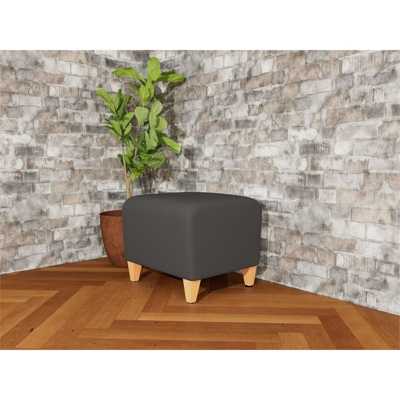 Lesro Ravenna Lounge Reception Ottoman in Gray