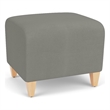 Lesro Ravenna Lounge Reception Ottoman in Gray