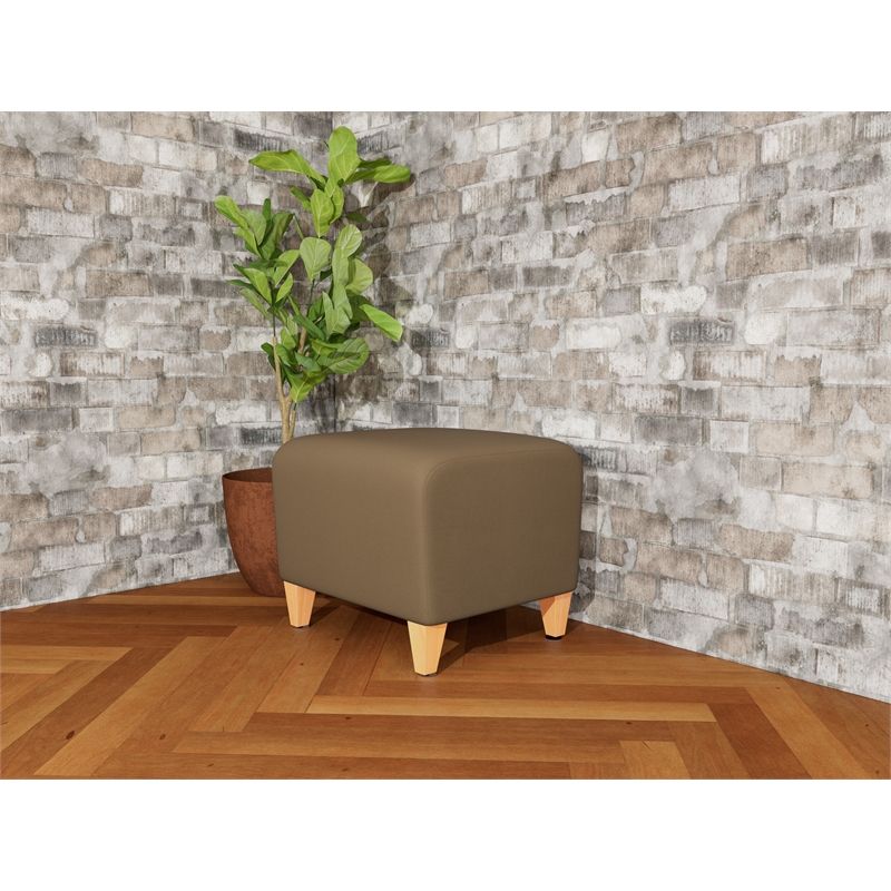 Lesro Ravenna Lounge Reception Ottoman in Brown