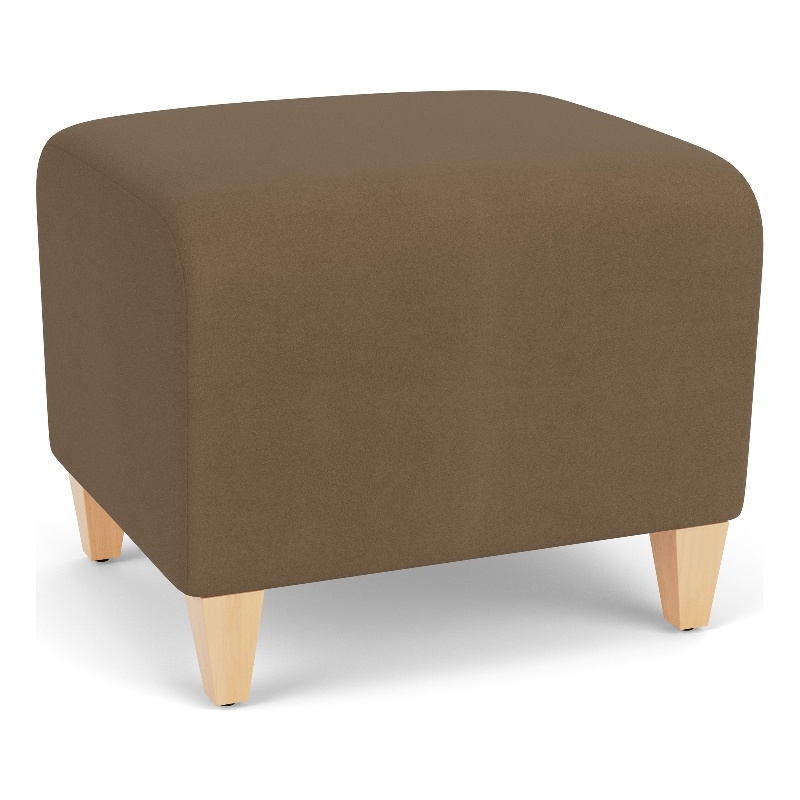 Lesro Ravenna Lounge Reception Ottoman in Brown