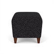 Lesro Ravenna Lounge Reception Ottoman in Black
