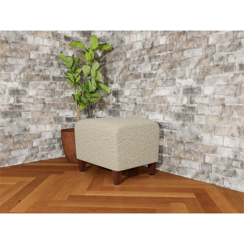 Lesro Ravenna Lounge Reception Ottoman in Beige