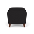 Lesro Ravenna Lounge Reception Ottoman in Black
