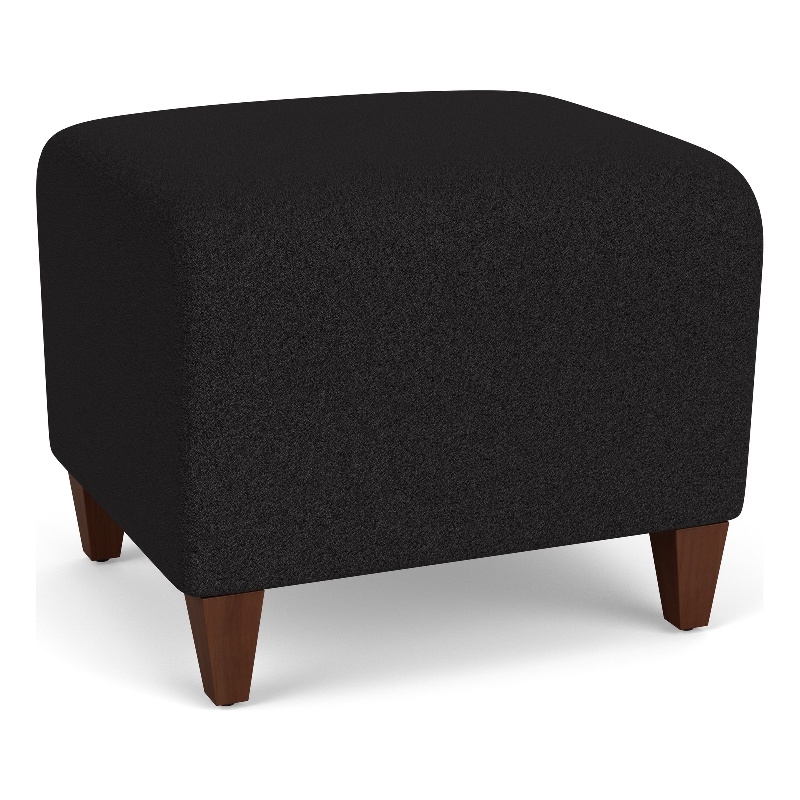 Lesro Ravenna Lounge Reception Ottoman in Black