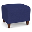 Lesro Ravenna Lounge Reception Ottoman in Blue