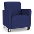 Lesro Ravenna Lounge Reception Guest Chair in Blue