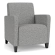Lesro Ravenna Lounge Reception Guest Chair in Gray